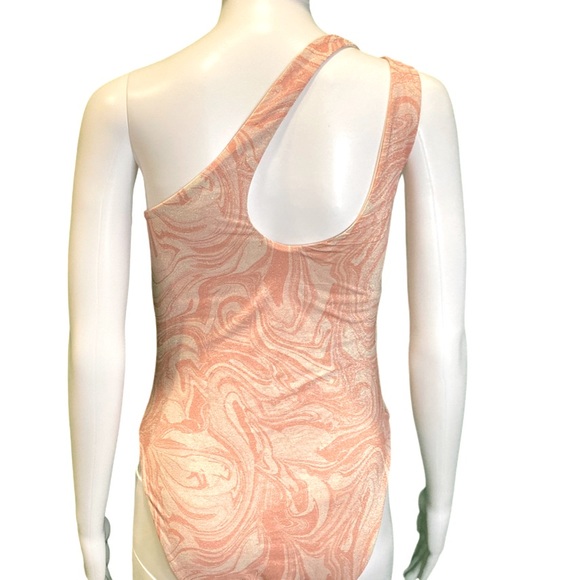 NWT L*Space All Swirled Up Phoebe Classic One Shoulder One Piece -Sz 10 & Sz 12 - Picture 7 of 10